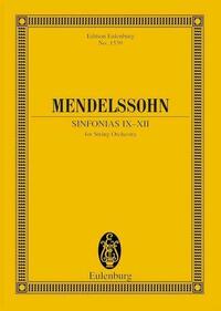 Streichersinfonien IX-XII