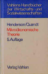 Mikroökonomische Theorie
