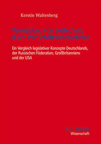 Vermeidung von Bestechung durch Wirtschaftsunternehmen