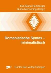 Romanistische Syntax - minimalistisch