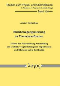 Blickbewegungsmessung an Versuchsaufbauten