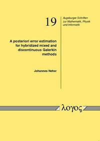 A posteriori error estimation for hybridized mixed and discontinuous Galerkin methods