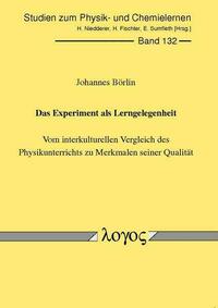 Das Experiment als Lerngelegenheit