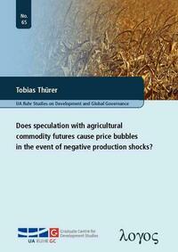Does speculation with agricultural commodity futures cause price bubbles in the event of negative production shocks?