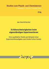 Schülerschwierigkeiten beim eigenständigen Experimentieren