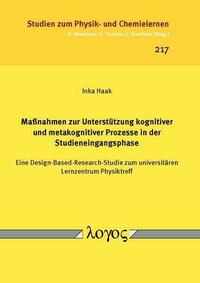 Maßnahmen zur Unterstützung kognitiver und metakognitiver Prozesse in der Studieneingangsphase
