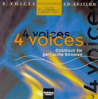 4 voices - CD Edition. Die klingende Chorbibliothek. CD 2. 1 AudioCD