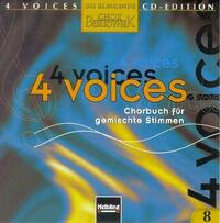 4 voices - CD Edition. Die klingende Chorbibliothek. CD 8. 1 AudioCD
