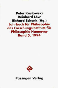 Jahrbuch für Philosophie des Forschungsinstituts für Philosophie Hannover / Jahrbuch für Philosophie des Forschungsinstituts für Philosophie Hannover