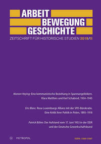 Arbeit – Bewegung – Geschichte