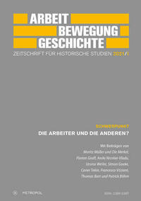 Arbeit – Bewegung – Geschichte. Zeitschrift für historische Studien 2021/I