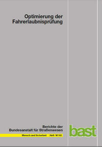 Optimierung der Fahrerlaubnisprüfung