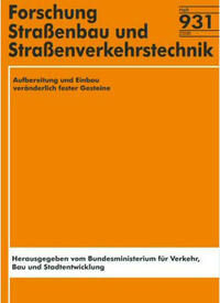 Aufbereitung und Einbau veränderlich fester Gesteine