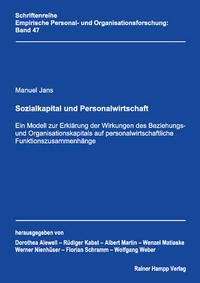 Sozialkapital und Personalwirtschaft