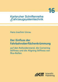 Der Einfluss der Fahrbahnoberflächenkrümmung auf den Rollwiderstand, die Cornering Stiffness und die Aligning Stiffness von Pkw-Reifen