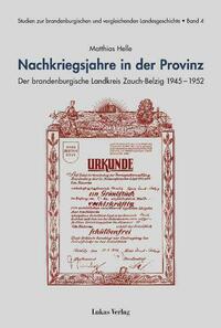 Nachkriegsjahre in der Provinz