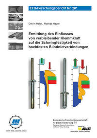 Ermittlung des Einflusses von verbleibender Klemmkraft auf die Schwingfestigkeit von hochfesten Blindnietverbindungen