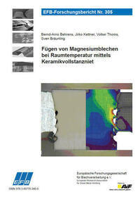 Fügen von Magnesiumblechen bei Raumtemperatur mittels KeramikvolIstanzniet