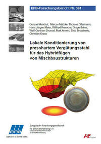 Lokale Konditionierung von presshartem Vergütungsstahl für das Hybridfügen von Mischbaustrukturen