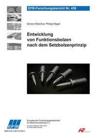 Entwicklung von Funktionsbolzen nach dem Setzbolzenprinzip