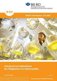 M 053 - Arbeitsschutzmaßnahmen bei Tätigkeiten mit Gefahrstoffen (BGI 660)