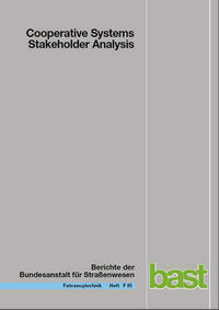 Cooperative Systems Stakeholder Analysis