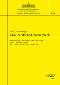 Einzelhandel und Planungsrecht