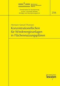 Konzentrationsflächen für Windenergieanlagen in Flächennutzungsplänen