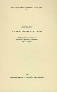 Bibliographie Haguenovienne