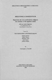 Bibliotheca Dissidentium XI