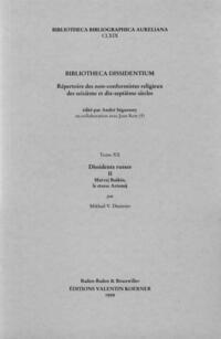 Bibliotheca Dissidentium XIX & XX