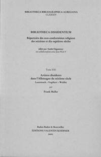 Bibliotheca Dissidentium XXI