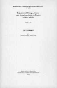 Répertoire bibliographique des livres imprimés en France au XVIIe siècle (30 volumes)
