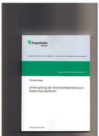 Untersuchung der Stromdichteverteilung in Redox-Flow-Batterien