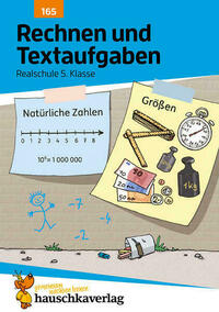 Rechnen und Textaufgaben - Realschule 5. Klasse, A5-Heft