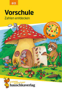 Vorschule Übungsheft ab 5 Jahre für Junge und Mädchen - Zahlen entdecken