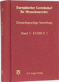 Europäischer Gerichtshof für Menschenrechte, Deutschsprachige Sammlung