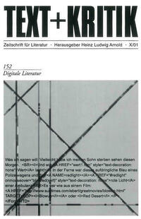 Digitale Literatur