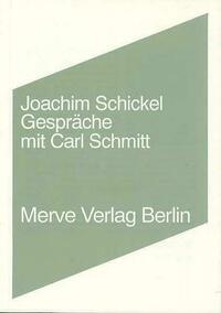 Gespräche mit Carl Schmitt