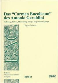 Das "Carmen Bucolicum" des Antonio Geraldini