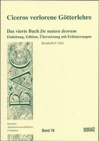 Ciceros verlorene Götterlehre
