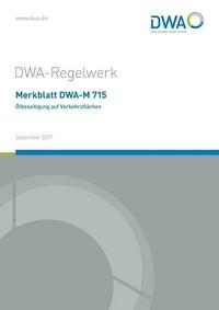 Merkblatt DWA-M 715 Ölbeseitigung auf Verkehrsflächen