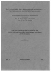 Zum Riss- und Verformungsverhalten von stahlfaserverstärkten Stahlbetonstäben unter Längszug