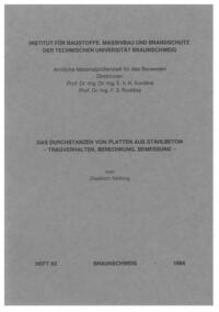 Das Durchstanzen von Platten aus Stahlbeton