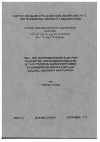Trag- und Verformungsverhalten von Stahlbeton- und Spannbetonbalken mit rechteckigem Querschnitt unter kombinierter Beanspruchung aus Biegung, Querkraft und Torsion