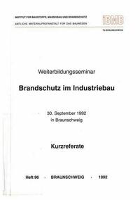 Weiterbildungsseminar Brandschutz im Industriebau
