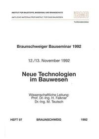 Neue Technologien im Bauwesen