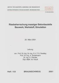 Rissbeherrschung massiger Betonbauteile