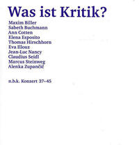 Was ist Kritik?
