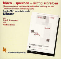 hören - sprechen - richtig schreiben. Audio-CD (Diktate)